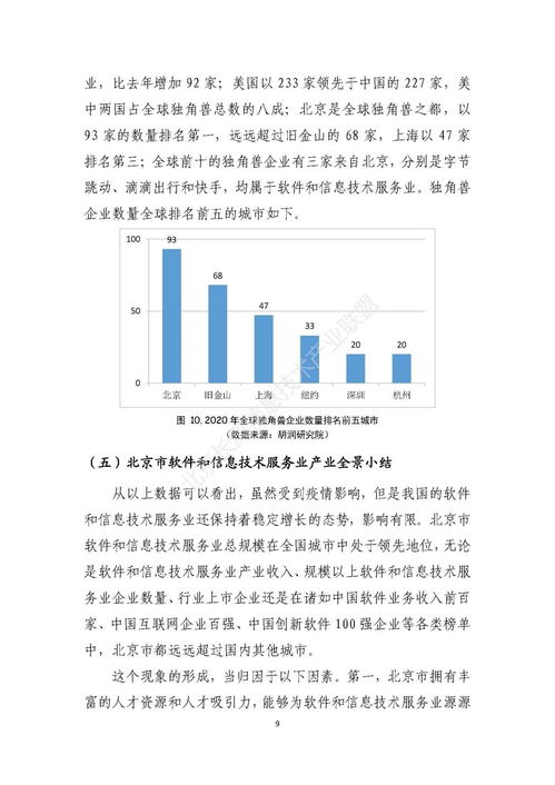 2020北京软件和信息技术服务业发展现状白皮书发布 投资与管理窗口期与挑战